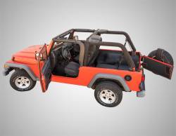 BedRug - Bed Rug BedTred Composite Floor Liner-Rear/Cargo for Jeep LJ BTLJ04R - Image 2