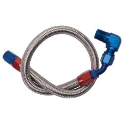 Edelbrock - Edelbrock 8124 Braided Stainless Steel Fuel Hose Kit - Image 1