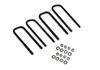 Superlift 9/16" x 3" x 10.5" Large Radius U-Bolt Set w/Hardware 11904