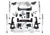 Superlift 6" Suspension Lift Kit-Fox Shocks Silverado/Sierra HD 4WD K150F