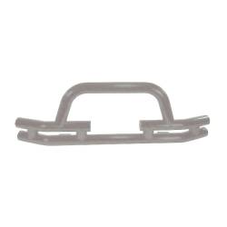 Rugged Ridge - Rugged Ridge 11562.03 3" Tube Front Winch Bumper Titanium for CJ Wrangler - Image 1
