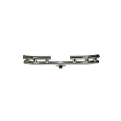 Rugged Ridge 11522.01 3" Rear Tube Bumper Stainless Steel for CJ Wrangler