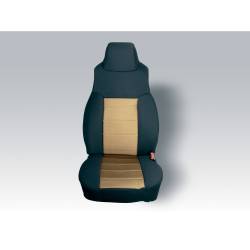 Rugged Ridge - Rugged Ridge 13213.04 Neoprene Front Seat Covers Tan for Jeep Wrangler - Image 1