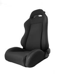 Rugged Ridge 13447.15 Sport Front Seat Reclinable Black Denim for Cherokee