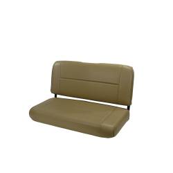 Rugged Ridge 13461.07 Fixed Rear Seat Nutmeg for Jeep CJ & Wrangler