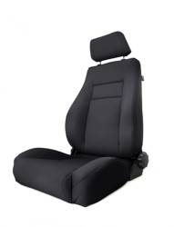 Rugged Ridge 49515 SUPER SEAT w/RECLINER BLACK DENIM for JEEP CJ/WRANGLER