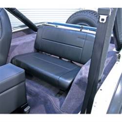 Rugged Ridge 8015N STANDARD REAR SEAT BLACK DENIM for JEEP CJ/WRANGLER