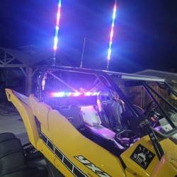 5150 Whips - 5150 Whips 187 Bluetooth LED Interior Whip w/Controller 1.5" Mounts-Each - Image 2