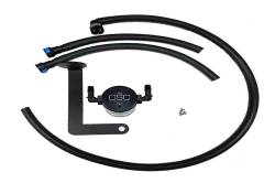 J&L Oil Separator 3.0 Passenger Side Mounted Oil Separator Black 3080P-B