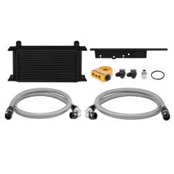 Mishimoto MMOC-350Z-03TBK Oil Cooler Kit Thermostatic Incl Mounting Hardware