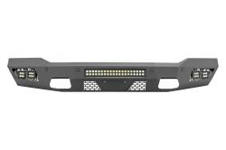 Rough Country Suspension Systems - Rough Country 10806A Heavy Duty Black Front Bumper for 19-26 RAM 2500 4WD - Image 6