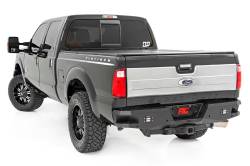 Rough Country Suspension Systems - Rough Country 10784 Heavy Duty Black Rear Bumper for 99-16 Ford F250/F350 - Image 2