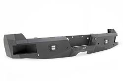 Rough Country Suspension Systems - Rough Country Heavy Duty Black Rear Bumper 17-22 Super Duty 10788 - Image 5