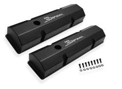 Holley Sniper EFI - Holley Sniper EFI 890010B Valve Cover Fabricated Aluminum SBC Perimeter - Image 2