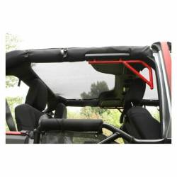 Steinjager - Steinjager Rear Rigid Grab Handles-Fluorescent Orange for Jeep JK 4DR J0041229 - Image 3