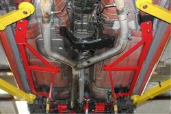 BMR Suspension - BMR SFC019H 4-Point Bolt-In Subframe Connectors Hammertone Camaro/Firebird - Image 2