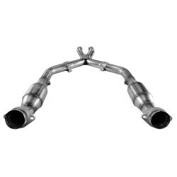 Kooks Custom Headers - Kooks Custom Headers 11313200 Catted X-Pipe for 05-10 Mustang - Image 2