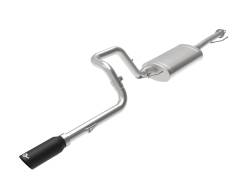 aFe 49-36040-1B 2.5" Cat-Back Exhaust System w/Blk Tip for 10-24 4Runner V6 4.0L