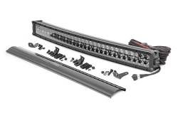 Rough Country Black Series 30" Dual Row LED DRL Light Bar EACH 72930BDA