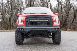 Rough Country Suspension Systems - Rough Country RS150A Front Tow Hook Brackets Black for 09-20 Ford F150 - Image 4