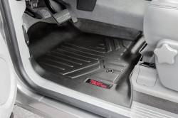 Rough Country Suspension Systems - Rough Country Front Floor Liners Black 07-13 Silverado/Sierra M-2071 - Image 2