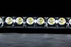 Rough Country Suspension Systems - Rough Country Black Series 8" Single Row DRL LED Light Bar Pair 70728BLDRL - Image 3