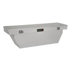 TrailFX - TrailFX 111721 Crossover Deep Angled Tool Box 72" Polished Alum w/Struts & Tray - Image 1