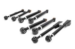 Rough Country 11470 X-Flex Complete Control Arm 2.5"-6" Lift for 97-06 Jeep TJ