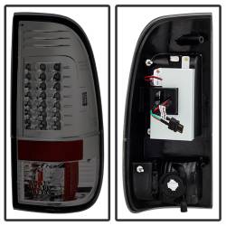 Spyder Auto - Spyder Auto 5029201 LED Taillights Chrome/Smoke 08-16 for Ford Super Duty - Image 4