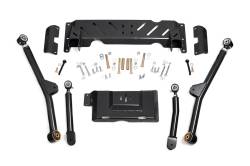 Rough Country 61600U Long Arm Upgrade Kit for 4"-6" Lift for Jeep MJ/XJ