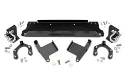 Rough Country 1173 Front Winch Mount Plastic Bumper for 07-18 Jeep Wrangler JK