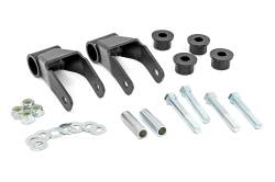 Rough Country Rear Boomerang Spring Shackles 3/4" Lift for Cherokee XJ 1104