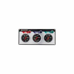 Allstar Performance - Allstar Performance ALL80123 3 Gauge Panel ATM Liquid Filled OP/WT/FP - Image 1