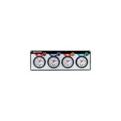 Allstar Performance - Allstar Performance ALL80093 Allstar Performance 4 Gauge Panel OP/WT/OT/FP - Image 1
