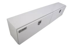 Dee Zee DZ71WH 90" White Tread Aluminum Specialty Series Top Sider Tool Box