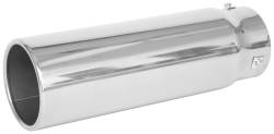 Spectre - Spectre Performance 22431 4" 4.5" Out Straight Cut Stainless Exhaust Tip - Image 1