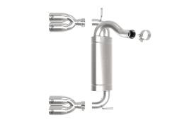 aFe Power - aFe 49-48086-P Rebel 2.5" Axle-Back Exhaust System for 07-18 Wrangler JK V6 - Image 5