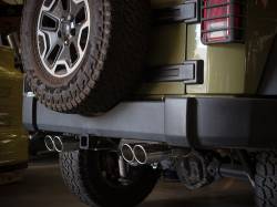 aFe Power - aFe 49-48086-P Rebel 2.5" Axle-Back Exhaust System for 07-18 Wrangler JK V6 - Image 6
