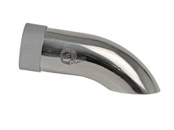 aFe Power - aFe 49T25254-P09 2.5" Stainless Steel Exhaust Tip 2.5" In/Out x 9" L Bolt-On Pol - Image 2