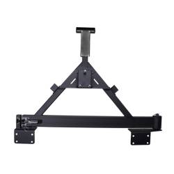 Rugged Ridge - Rugged Ridge 11546.22 Tire Carrier XHD Rear Bumper for Jeep Wrangler - Image 1