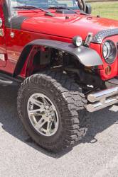 Rugged Ridge - Rugged Ridge 11620.10 All Terrain Flat Fender Flare Kit for 07-18 Wrangler JK - Image 6