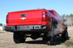Fab Fours - Fab Fours CS07-W1850-1 Heavy Duty Rear Bumper for Sierra/Silverado 1500 - Image 2
