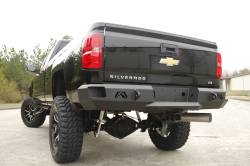 Fab Fours - Fab Fours CH14-W3050-1 Heavy Duty Rear Bumper 15-19 Silverado/Sierra 2500HD - Image 3