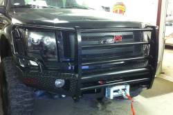 Fab Fours - Fab Fours FF09-K1960-1 Black Steel Front Ranch Bumper for 09-14 F150 - Image 4