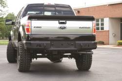 Fab Fours - Fab Fours FF09-W1750-1 Heavy Duty Rear Bumper for 09-14 F150 - Image 3