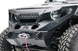 Fab Fours - Fab Fours GR4606-1 Grumper Light Bar Mount for 18-24 Jeep Wrangler JL - Image 1