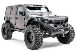 Fab Fours - Fab Fours GR4606-1 Grumper Light Bar Mount for 18-24 Jeep Wrangler JL - Image 3