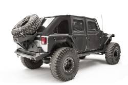 Fab Fours - Fab Fours JK1005-1 Rear Fender Flares for 07-18 Jeep Wrangler JK PAIR - Image 1