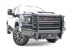 Fab Fours - Fab Fours GM20-Q5060-1 Black Steel Front Bumper - Image 2