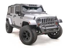 Fab Fours - Fab Fours JK07-B1952-1 Stubby Bumper for 07-18 Wrangler JK Wrangler JL - Image 3